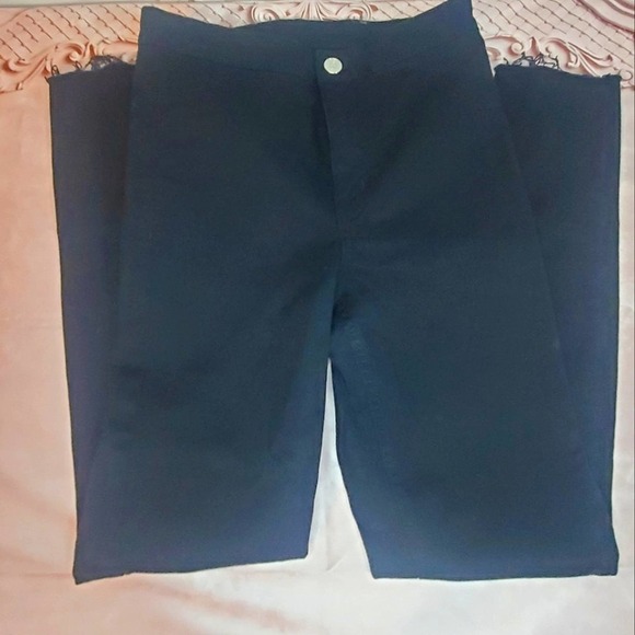 Dividedi size 0 Black Mid rise Skinny Pants for Women - Picture 3 of 5